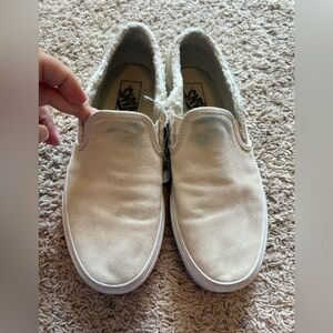 Suede Vans slip on woman’s shoes